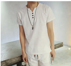 New Summer Style Mens Short Sleeve