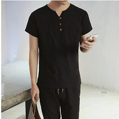 New Summer Style Mens Short Sleeve