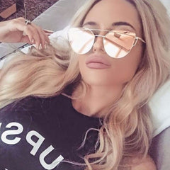 Fashion New Clear Lens  Sunglasses
