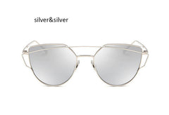 Fashion New Clear Lens  Sunglasses