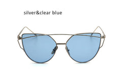 Fashion New Clear Lens  Sunglasses