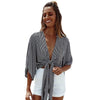 Summer Striped Beach T-shirt Cape