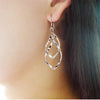 Dangle Earings Eardrop Jewelry Silver