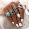 5pcs/Set Women Stack Rings