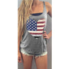 Flag Print Sleeveless