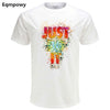 2018 New Casual Fireworks printing T-shirt